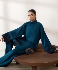 Maria.b Casual Wear Teal Blue Outfit Mbdw-W2328Tb 9 Dw W23 28 Tealb Imanistudio.com