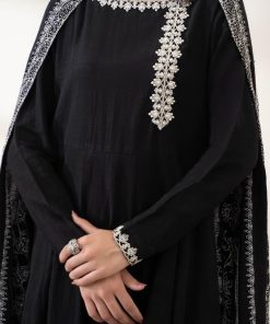 Luxury Pret Black Light Khaddar Suit Mbdw-W2329Bw 15 Dw W23 29Blacke Imanistudio.com