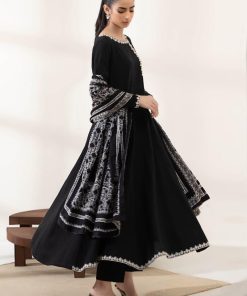 Luxury Pret Black Light Khaddar Suit Mbdw-W2329Bw 10 Dw W23 29Blackg Imanistudio.com