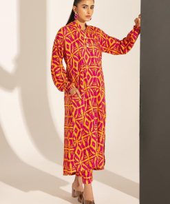 Maria.b Basic Shirt Orange/Pink MBW23209OP