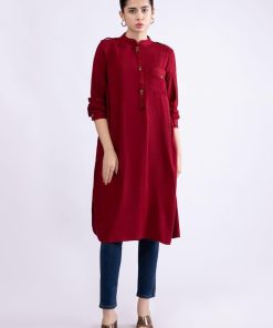 Maria.b Basic Shirt Deep Red MBW23-86DR
