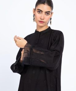 2Pcs Casual Wear Co-Ord Set Black Mb-W23119Bb 7 Mb W23119 Blackb Imanistudio.com