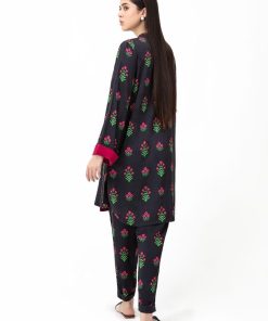 2Pcs Casual Wear Co-Ord Set Black Print Mb-W23128Bp 7 Mb W23128 Blackd Imanistudio.com