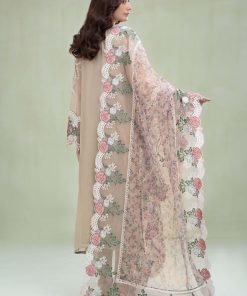 Maria.b Chiffon Evening Wear Coffe Latte Suit Mbmcs-2301Cl 14 Maria.b Chiffon Evening Wear Coffe Latte Mbmcs-2301Cl