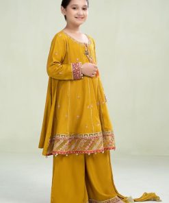 Maria.b Kid’s Wear Mustard Suit Mbkd-W2319Md 7 Mkd W2319 Yellowd Imanistudio.com