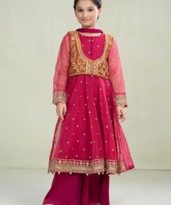 Maria.B Kid’s Wear Fuchsia/ Orange Suit MBKS-W2331FO