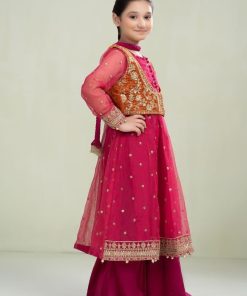 Maria.b Kid’s Wear Fuchsia/ Orange Suit Mbks-W2331Fo 10 Mks W2331 Pinkf Imanistudio.com