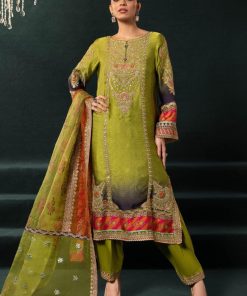 Maria.B Evening Wear Apple Green Outfit MBSF-EA2320AG