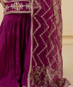 Maria.b Evening Wear Fuchsia Pink Outfit Mbsf-W2310Fp 11 Sf W2310 Pinkd Imanistudio.com