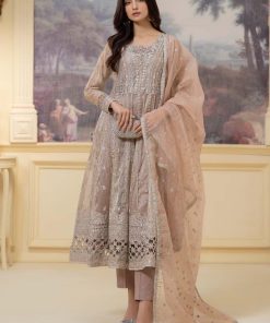 Maria.B Evening Wear Tea Pink Outfit MBSF-W2315TP