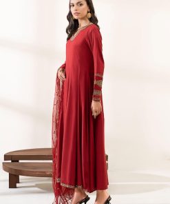 Maria.b Casual Wear Dark Red Mbdw-W23111Dr 9 Dw W23111 Maroone Imanistudio.com