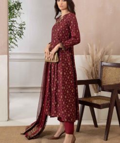Maria.b Casual Wear Maroon Mbdw-W2337Mn 7 Dw W2337 Maroonc Imanistudio.com