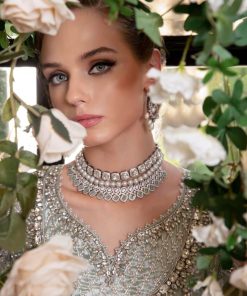 Luxury Couture Wedding Wear Sea Green Dress Mbmc-23805Sg 19 Mc 805L Imanistudio.com 1