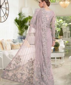 Luxury Couture Wedding Wear Lilac Saree Mbmc-23806Lp 16 Mc 806F Imanistudio.com
