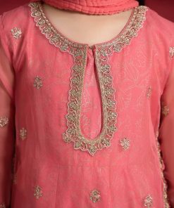 Maria.b Kid’s Wear Pink Gold Suit Mbks-W2421Pg 14 Mks W2321 Pinkc Imanistudio.com
