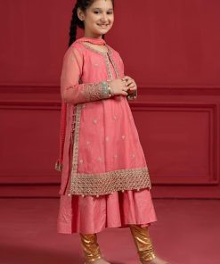 Maria.b Kid’s Wear Pink Gold Suit Mbks-W2421Pg 17 Mks W2321 Pinkf Imanistudio.com