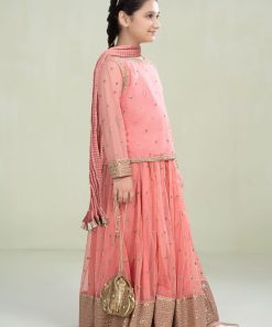 Maria.b Kid’s Wear Peachy Pink Suit Mbks-Ef2436Pp 10 Mks W2336 Pinkf Imanistudio.com
