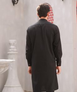Mens Shalwar Kameez Cordoba-Black Suit Imist-2349Cb 13 Cardoba Blackc Imanistudio.com
