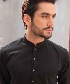 Mens Shalwar Kameez Cordoba-Black Suit Imist-2349Cb 12 Cardoba Blackd Imanistudio.com
