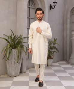 Mens Kameez Shalwar Trousers Cordoba Cream Suit Imist-2349Cm 13 Cardoba Cream Imanistudio.com