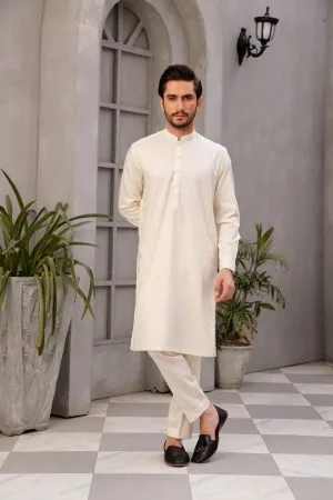 Mens Kameez Shalwar Trousers Cordoba Cream Suit IMIST-2349CM