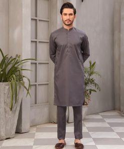 Mens Shalwar Kameez Cordoba-Graphite Suit IMIST-2349GT