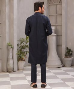 Mens Kameez Shalwar Trousers Cardoba-Navy Blue 2Pcs Suit Imist-2349Nb 15 Cardoba Navyd Imanistudio.com