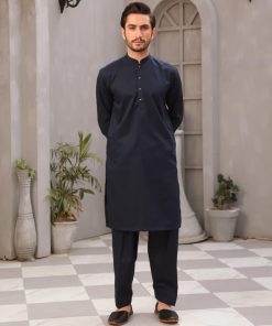 Mens Kameez Shalwar Trousers Cardoba-Navy Blue 2Pcs Suit Imist-2349Nb 16 Cardoba Navye Imanistudio.com