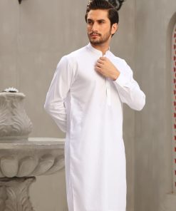 2pcs Men’s Trousers/Shalwar/ Kameez Cordoba IMIST2349-WHITE