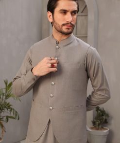 Mens Waistcoat Markhor Sleeveless Blazer IMIST-2048MoonRock