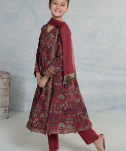 Mariab Maroon Printed &Amp; Embroidered Lawn Suit Mbkd-Ef2426Mp 10 Mkd Ef2426Marooe Imanistudio.com