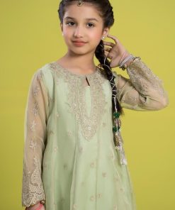 Mariab Embroidered Mint Green Organza Suit Mbks-Ef2405Mg 9 Mks Ef2405Greena Imanistudio.com