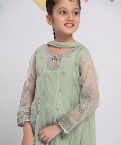 Mariab 3 Piece Embroidered Organza Sharara Set Mbks-Ef2415Lg 12 Mks Ef2415Greenb Imanistudio.com