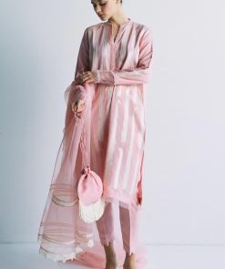 Zara Shahjahan Premium Raw Silk Suit Zszc-2035Pink 6 Zc 2035C Imanistudio.com