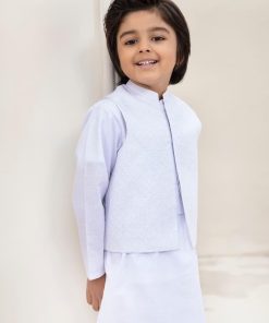 Boys 3Pcs 100% Fine Cotton Suit Imist-S24Ef1-06White 6 2R2A7379 Imanistudio.com