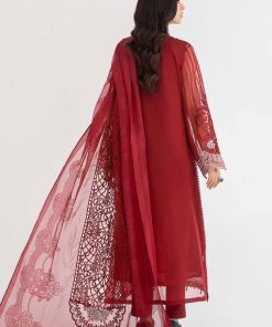 Mariab Red Organza Embroidered Suit Mbds-Ef24D1Br 16 D1Bred Imanistudio.com 1