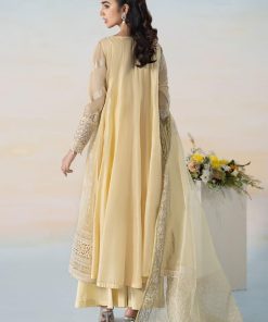 Mariab Lemon Cotton Lawn Embroidered Suit Mbdw-Ef2406Lw 12 Dwef2406Yellowa Imanistudio.com