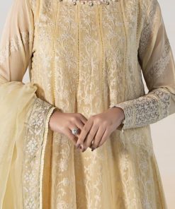 Mariab Lemon Cotton Lawn Embroidered Suit Mbdw-Ef2406Lw 10 Dwef2406Yellowb Imanistudio.com