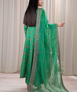 Mariab Jade Green Cotton Embroidered Suit Mbdw-Ef24107Jg 10 Dwef24107Greena Imanistudio.com