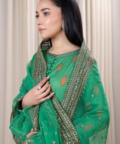 Mariab Jade Green Cotton Embroidered Suit Mbdw-Ef24107Jg 13 Dwef24107Greenc Imanistudio.com