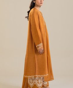 Zara Shahjahan Premium Raw Silk Suit Zszc-1987Mustard 12 Zc 1987C Imanistudio.com