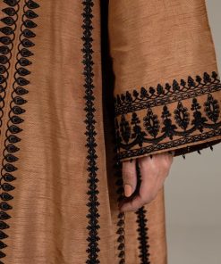 Zara Shahjahan Premium Raw Silk Suit Zszc-1989Tan 16 Zc 1989H Imanistudio.com
