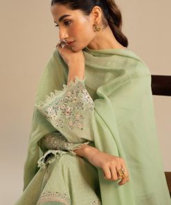 Zara Shahjahan Dobby Cotton Suit Zszc-2605Green 14 Zc 2005G Imanistudio.com