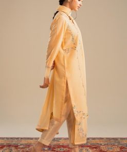 Zara Shahjahan Dobby Cotton Suit Zszc-2610Peach 10 Zc 2010D Imanistudio.com