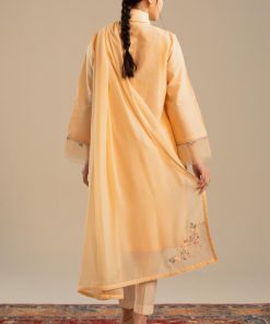 Zara Shahjahan Dobby Cotton Suit Zszc-2610Peach 15 Zc 2010H Imanistudio.com