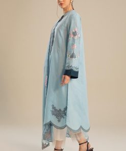 Zara Shahjahan Dobby Cotton Suit Zszc-2611 Blue 15 Zc 2011E Imanistudio.com