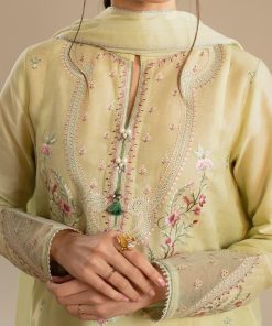 Zara Shahjahan Dobby Cotton Suit Zszc-2614 P/Green 21 Zc 2014G Imanistudio.com