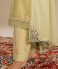 Zara Shahjahan Dobby Cotton Suit Zszc-2614 P/Green 24 Zc 2014J Imanistudio.com