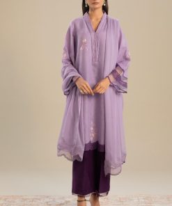 Zara Shahjahan Dobby Cotton Suit ZSZC-2620 Lavender