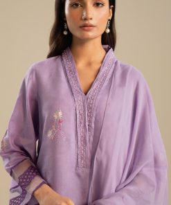 Zara Shahjahan Dobby Cotton Suit Zszc-2620 Lavender 17 Zc 2020A Imanistudio.com